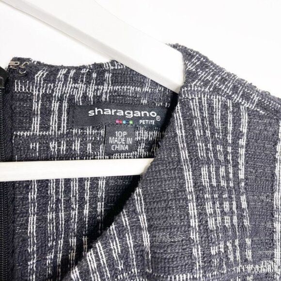 SHARAGANO Knit Printed Sheath Dress  - Picture 4 of 7